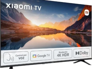 Xiaomi TV A 2025 43" - 4K HDR Smart TV, Google TV, Voice Control, Dolby, Black